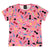 Villervalla Candy Print Kids T-Shirt - Rose Pink