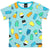 Villervalla Kids Ice Cream Popsicle T-Shirt - Aruba Blue