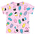Villervalla Kids Ice Cream Popsicle T-Shirt - Bloom Pink