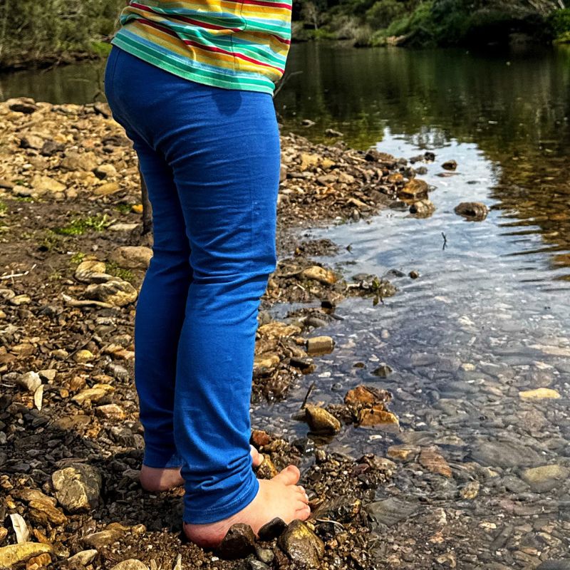 Villervalla Kids Leggings - Atlantic Blue