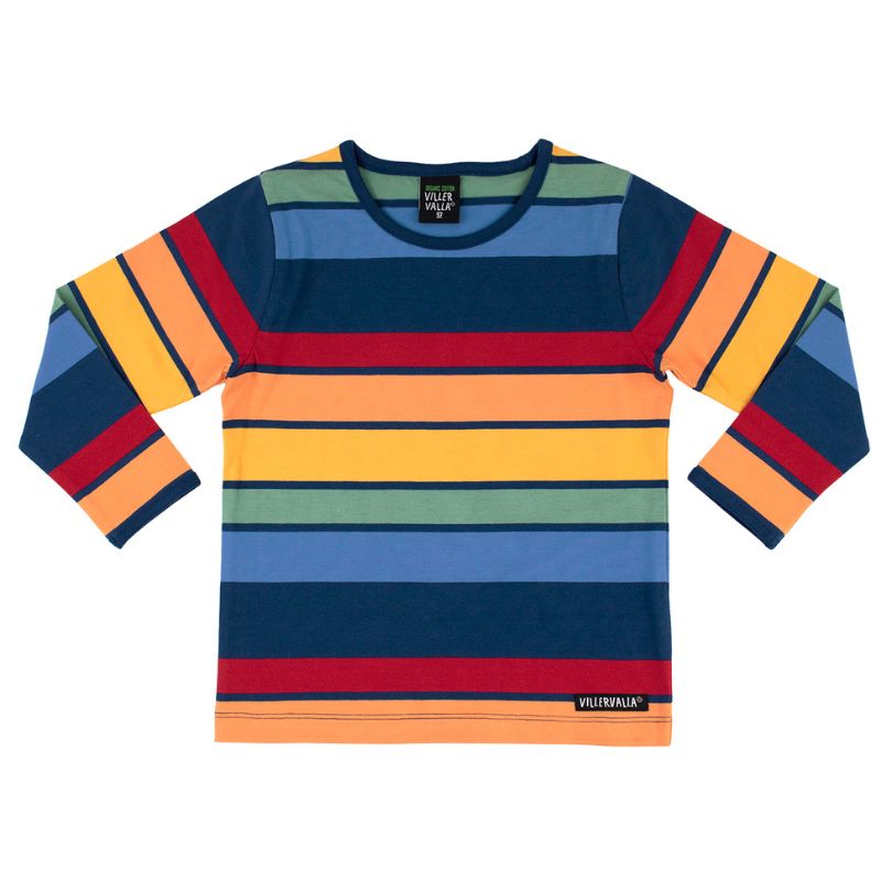 Villervalla Multistripe Kids Top - Chamonix