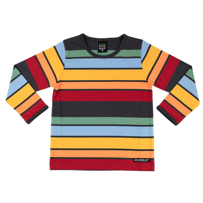Villervalla Multistripe Kids Top - Zermatt
