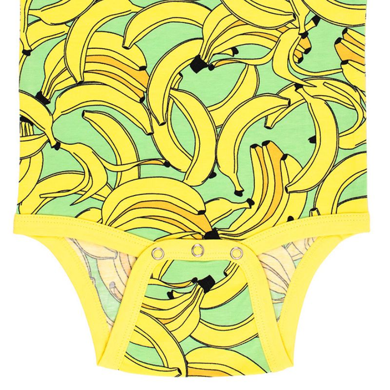 Villervalla Banana Bodysuit - Short Sleeve