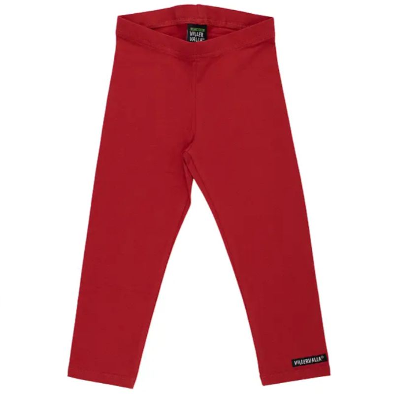 Villervalla Kids Leggings - Salsa Red