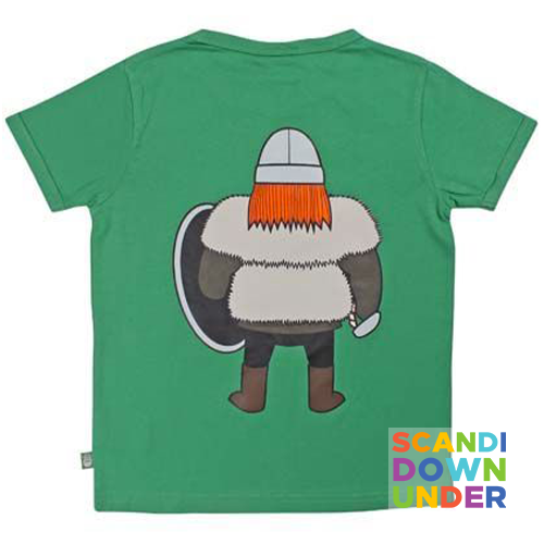 Danefae Ragnar the Viking T-Shirt - Cactus Green