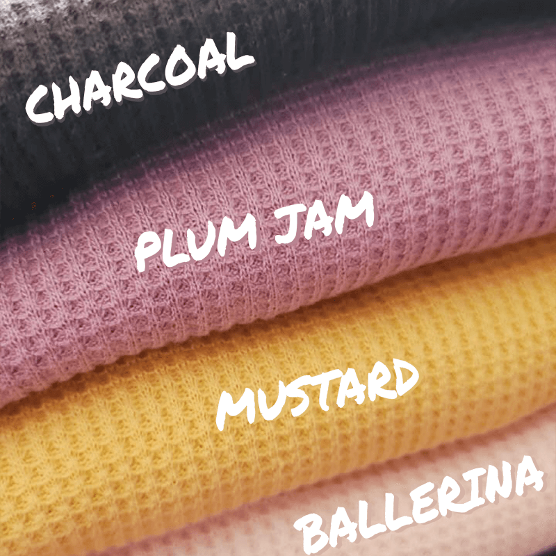 Slugs &amp; Snails Adult Waffle Cotton Set - Mustard Yellow (Last one! Size M)