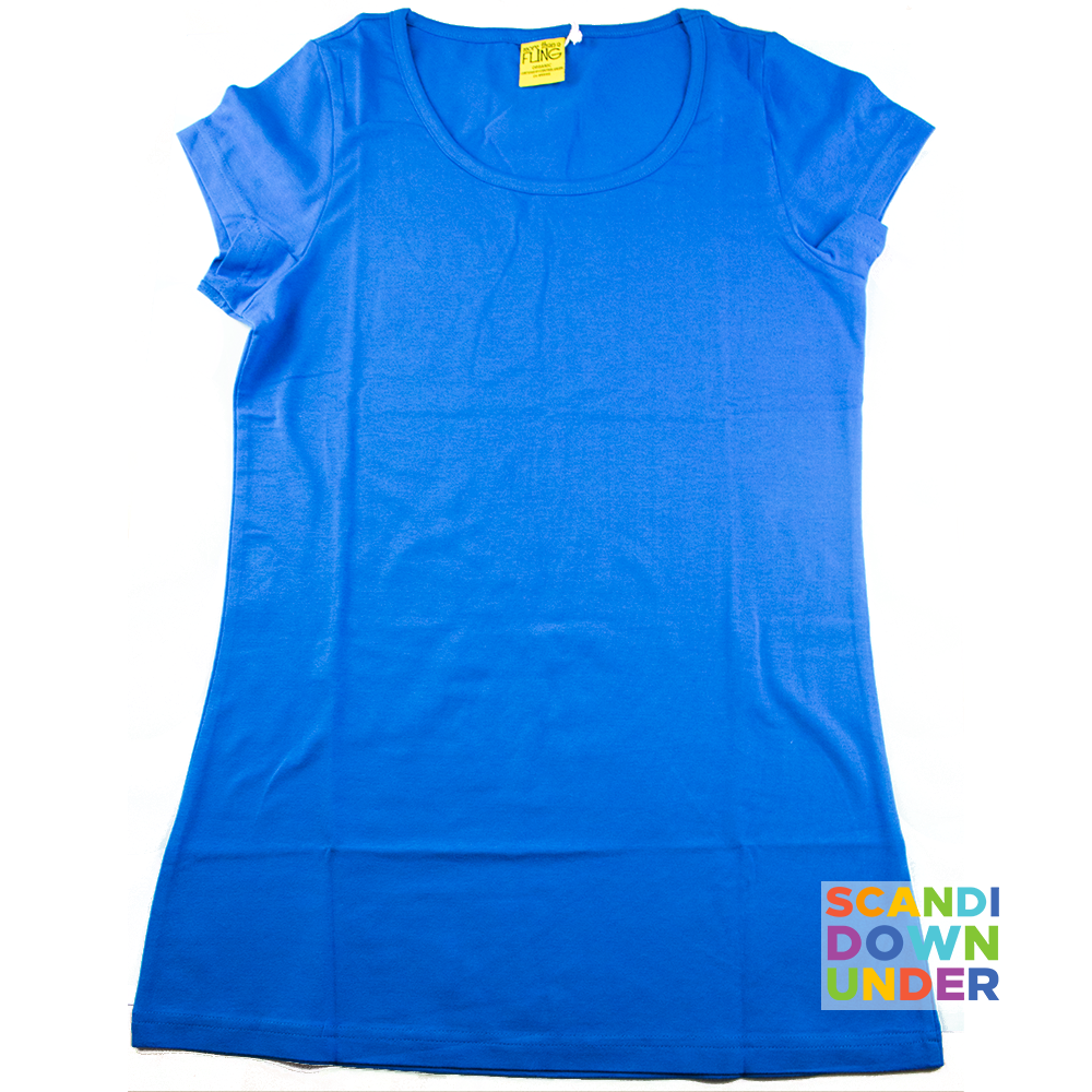 -40% off- More Than A Fling by DUNS Adult T-Shirt - Blue