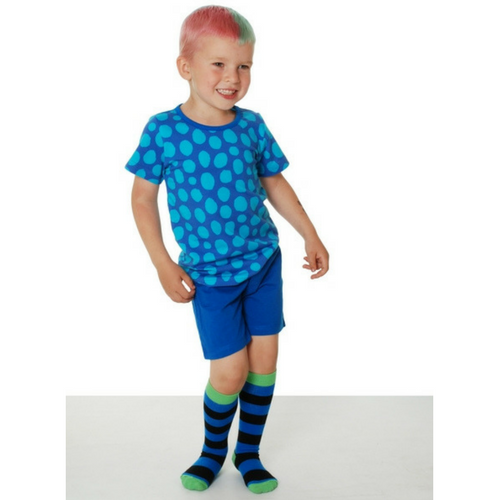 More Than A Fling Organic Shorts - Blue