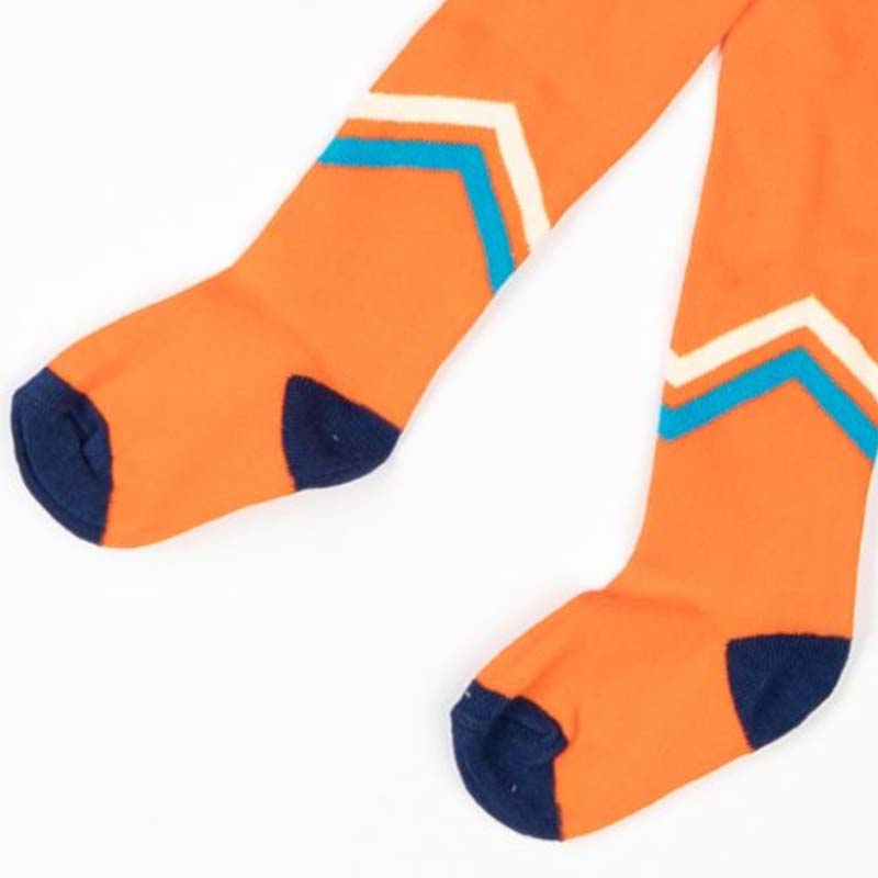 Alba Of Denmark Karla Tights - Dragon Fire Orange (Last one! 9-10y) FINAL SALE