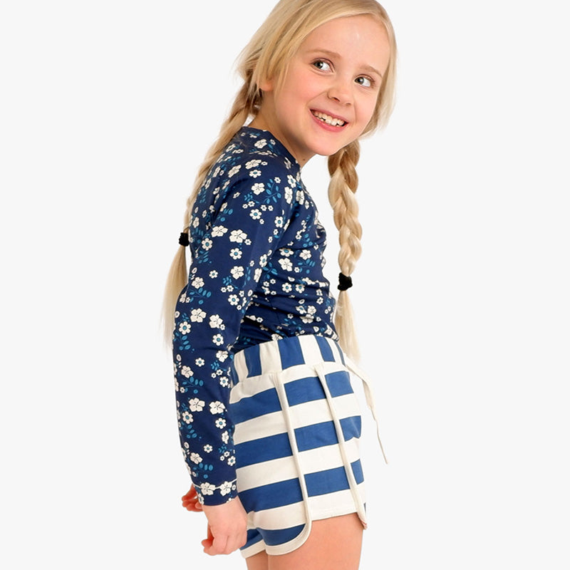 Alba Of Denmark Race Shorts - Harbour Stripes (Last one! 3-4y)
