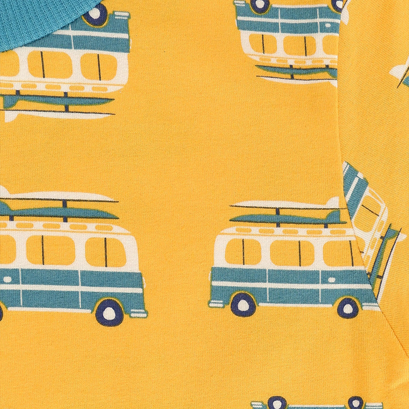 Alba Of Denmark Sunshine At The Beach T-shirt - Citrus On The Road