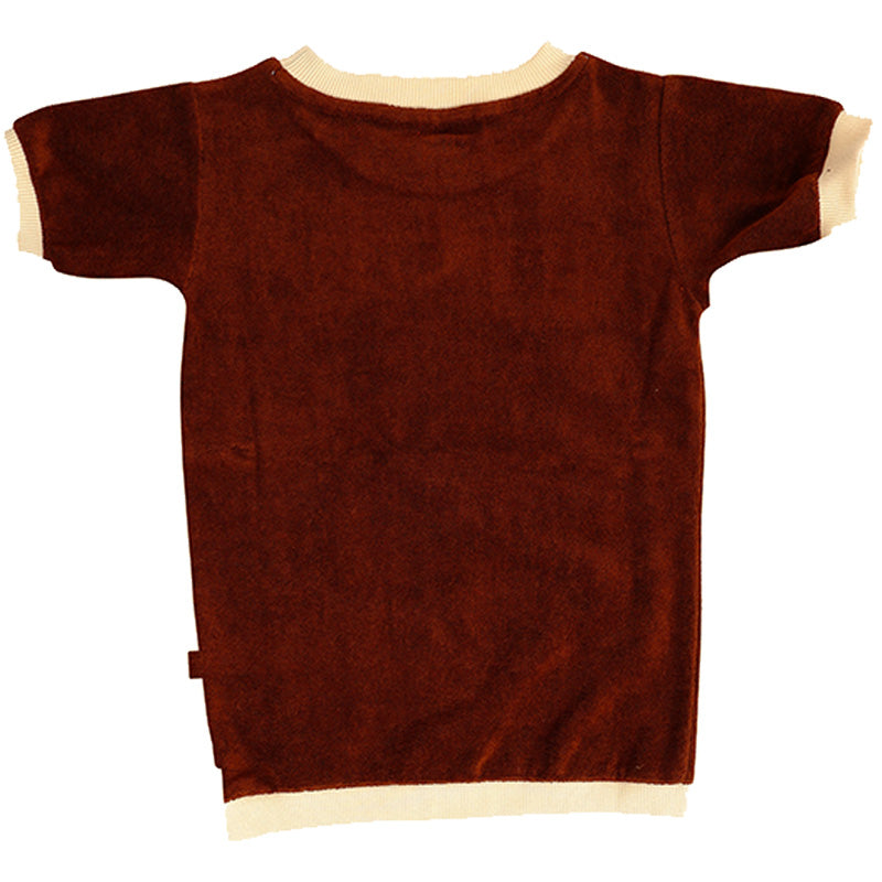 Alba Of Denmark West Sea Terry T-shirt - Cookie Brown