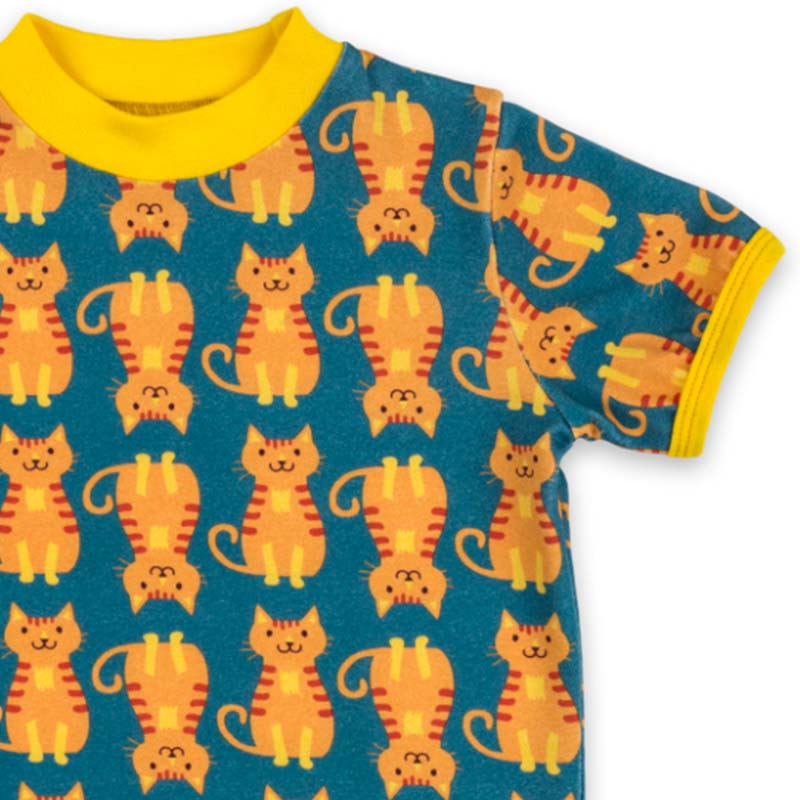 Beb &amp; Ooo Organic T-shirt - The Cat Crowd