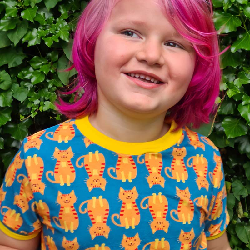 Beb &amp; Ooo Organic T-shirt - The Cat Crowd