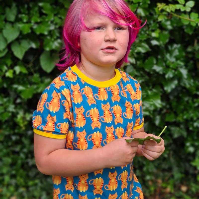 Beb &amp; Ooo Organic T-shirt - The Cat Crowd