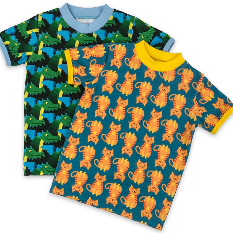 Beb &amp; Ooo Organic T-shirt - The Cat Crowd