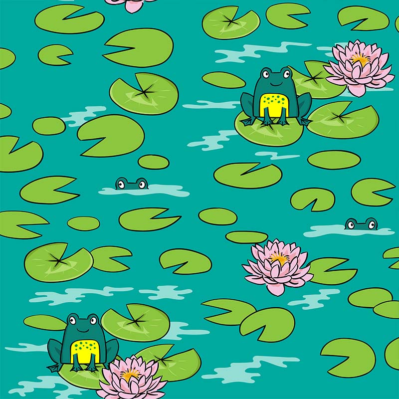 Beb &amp; Ooo Organic T-shirt - Frog Lake