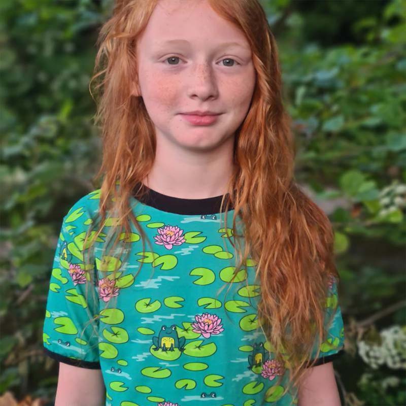 Beb &amp; Ooo Organic T-shirt - Frog Lake