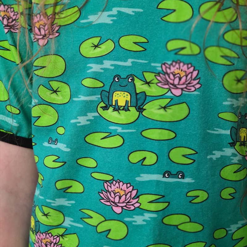 Beb &amp; Ooo Organic T-shirt - Frog Lake
