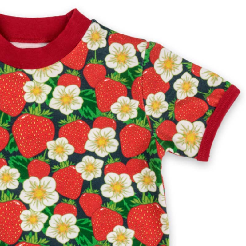 Beb &amp; Ooo Organic T-shirt - Strawberries