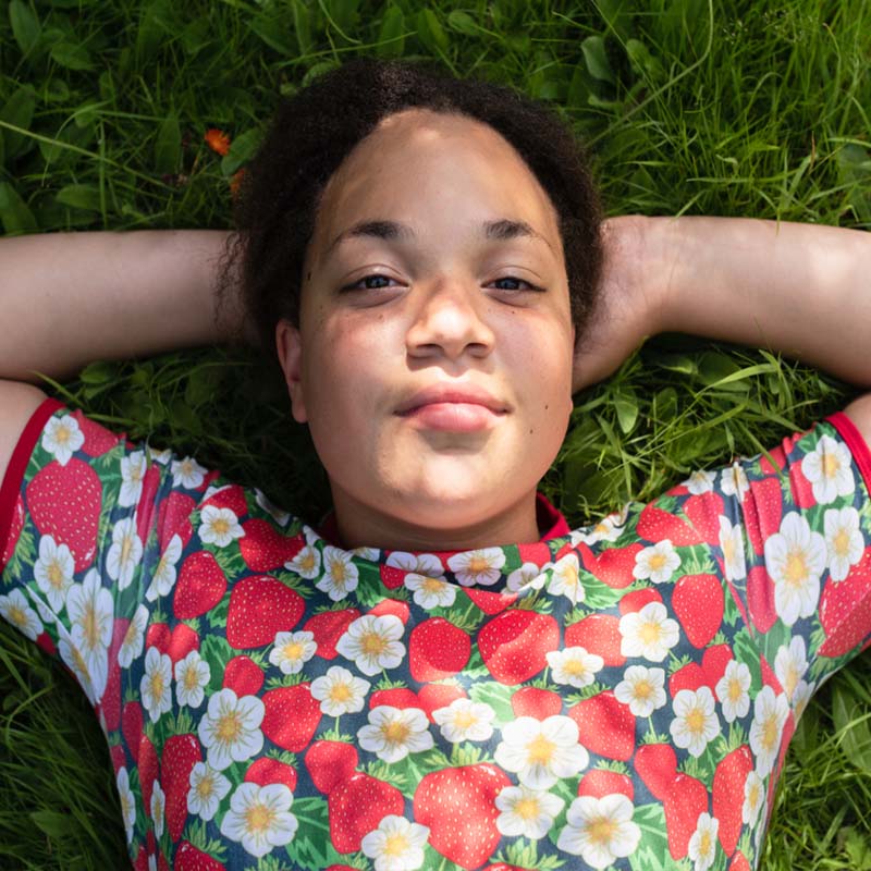 Beb &amp; Ooo Organic T-shirt - Strawberries