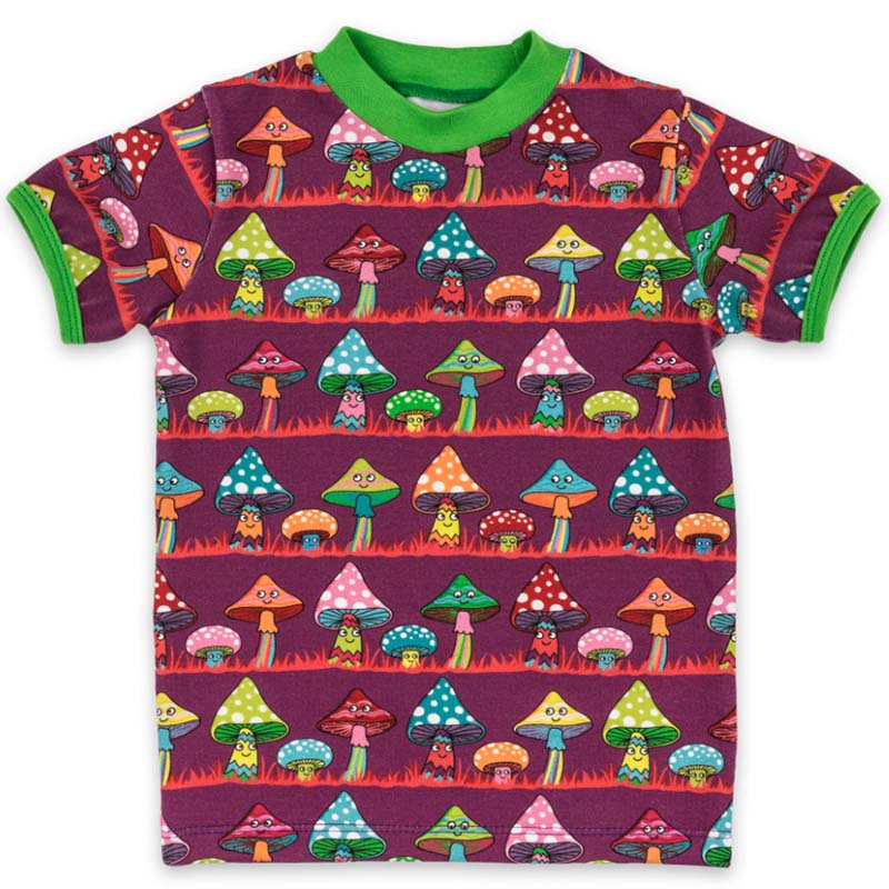 Beb & Ooo Organic T-shirt - Magical Mushrooms