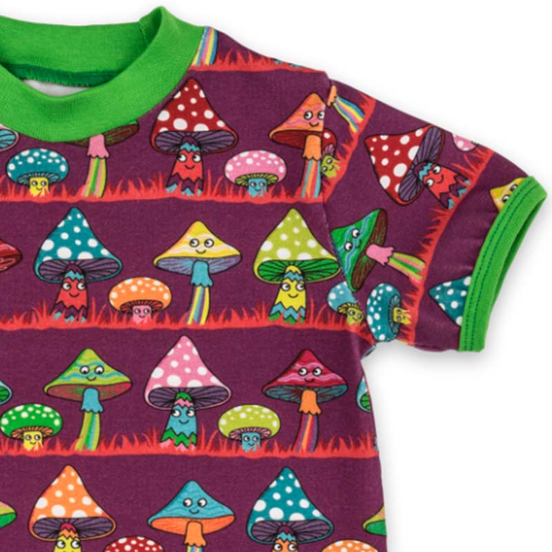 Beb &amp; Ooo Organic T-shirt - Magical Mushrooms