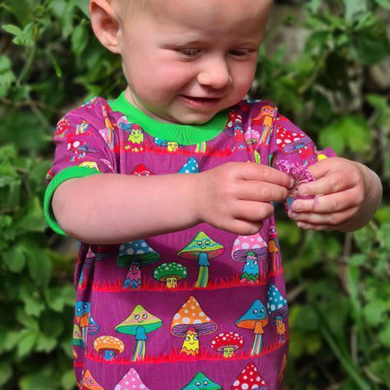Beb &amp; Ooo Organic T-shirt - Magical Mushrooms