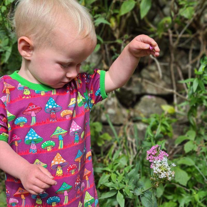 Beb &amp; Ooo Organic T-shirt - Magical Mushrooms