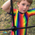 Beb & Ooo Organic T-shirt - Rainbow Stripe