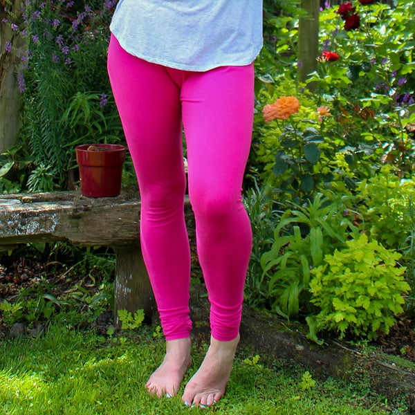 40% off- Coddi & Womple Peacock Pink Adult Leggings - Scandi Down Under