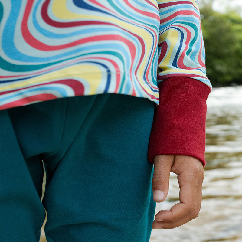 Coddi &amp; Womple Rainbow River Long Sleeve Top (Last one! 3y)