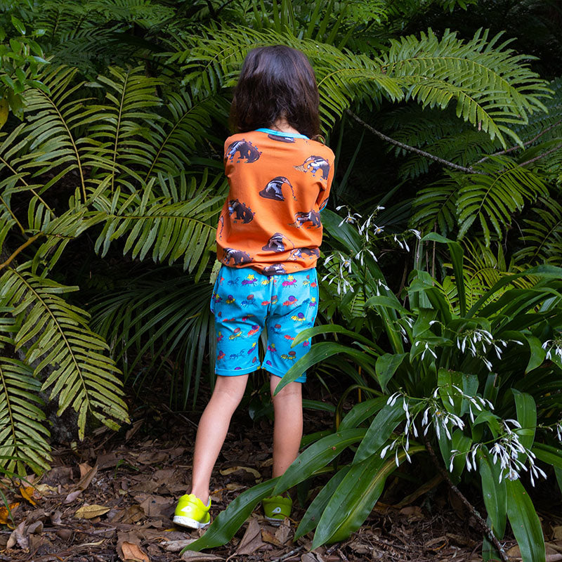 Coddi &amp; Womple Annie Anteater T-Shirt - Rust Orange