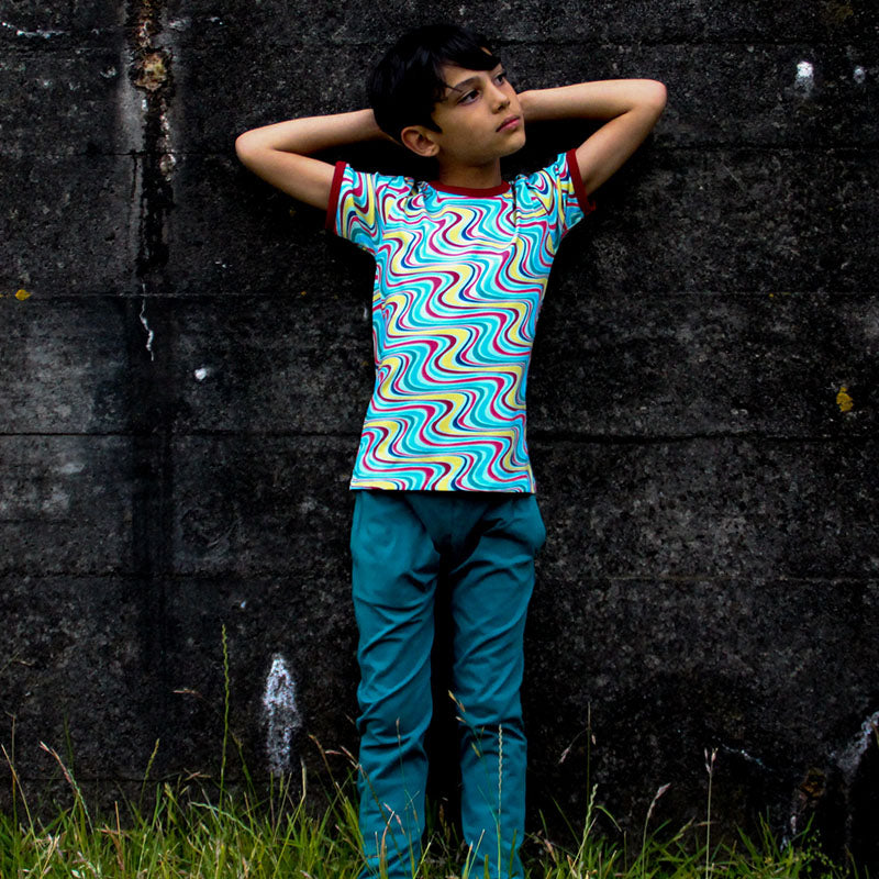 Coddi &amp; Womple Rainbow River T-Shirt (Only 2 left! 2y)