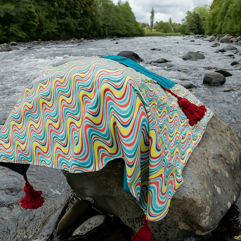 Coddi & Womple Rainbow River Picnic Blanket - Vintage Surf - FINAL SALE