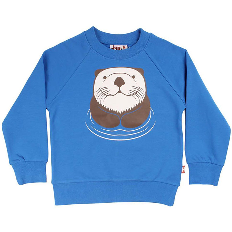 DYR Cph by Danefae Kids Otter Sweatshirt - Blue (Last one! 8y)