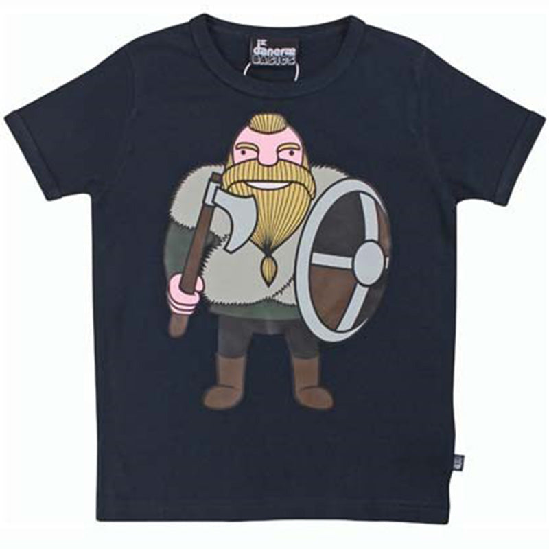 Danefae Harald the Viking T-Shirt - Navy Blue