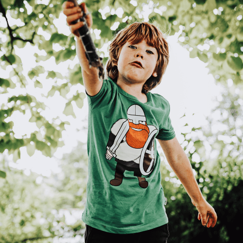 Danefae Ragnar the Viking T-Shirt - Green