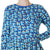 -20% off- DUNS Sweden Adult Strawberry Twirly Dress - Long Sleeve - Blue