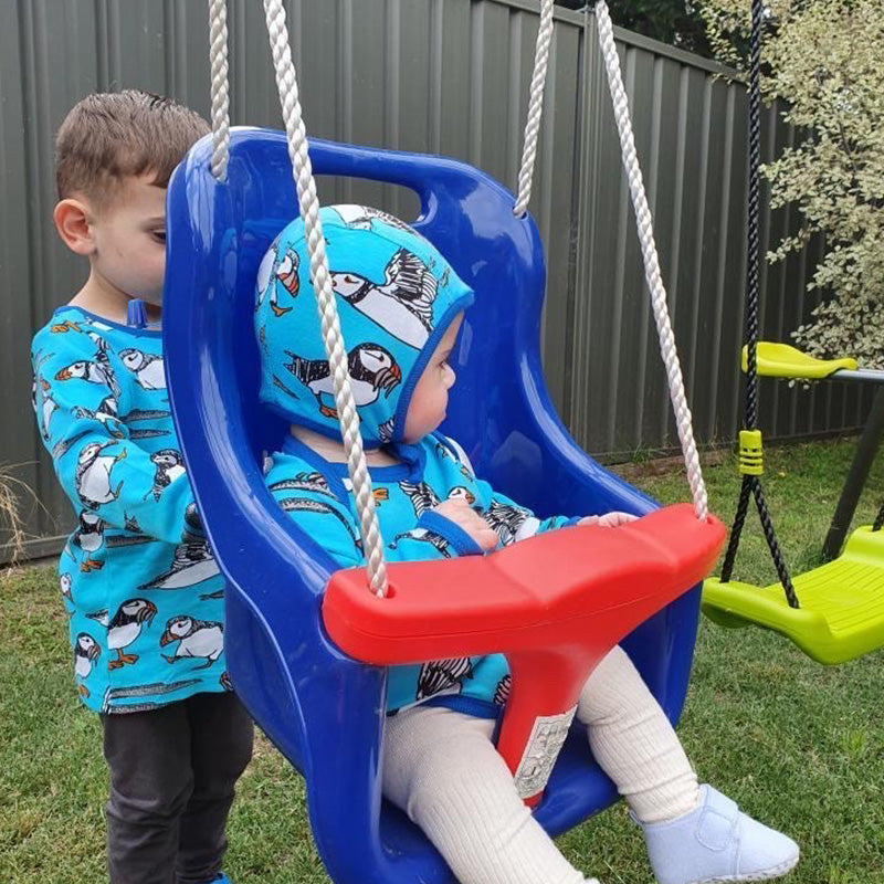 DUNS Sweden Puffin Bonnet - Blue Atoll