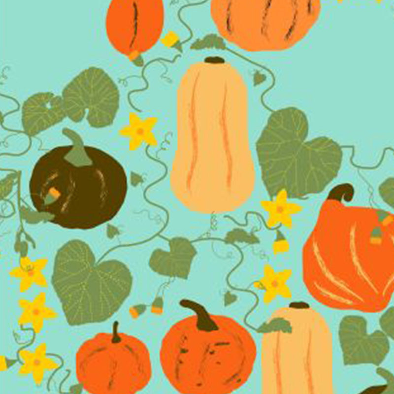 DUNS Sweden Cucurbits Tea Towel - Cabbage Green