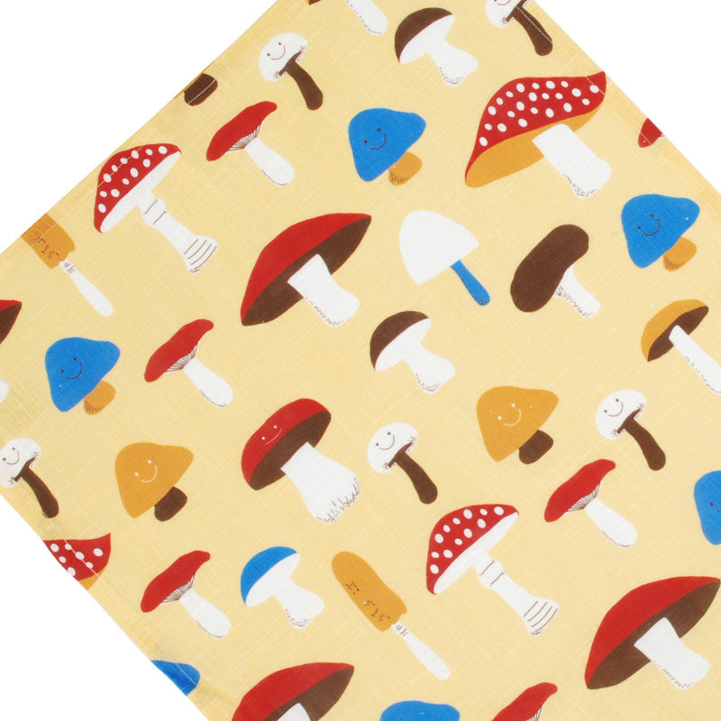 DUNS Sweden Mushroom Tea Towel - Yellow