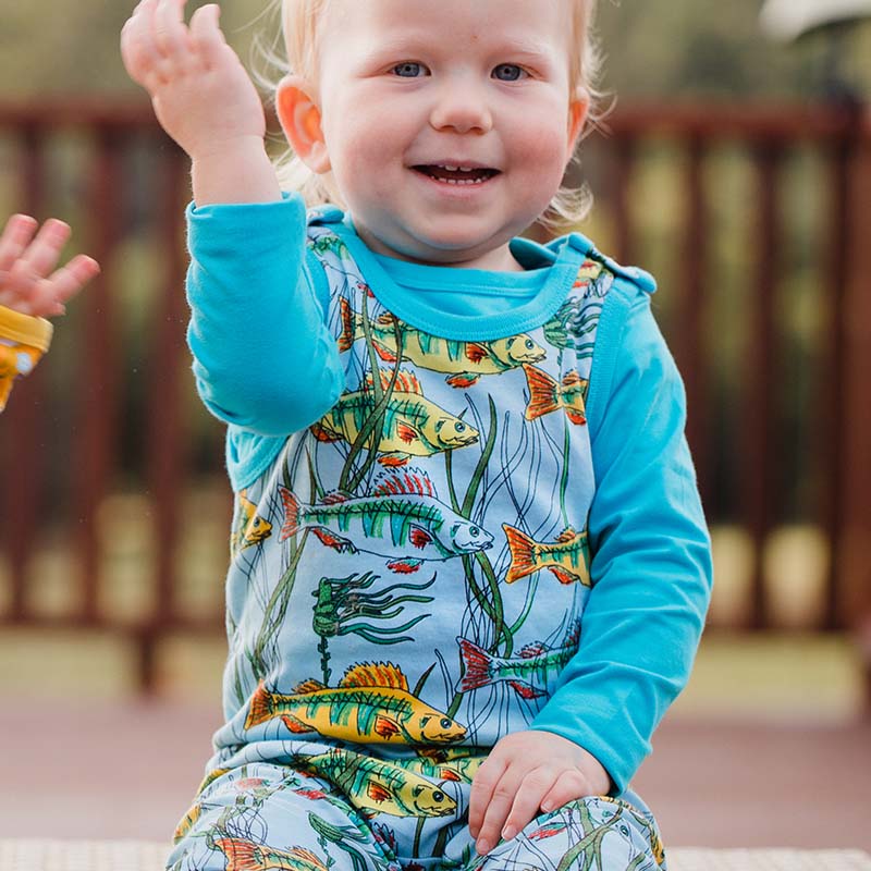 More Than A Fling by DUNS Bodysuit - Blue Atoll