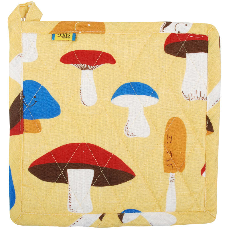 DUNS Sweden Mushroom Kitchen Pot Holder - Yellow