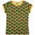 DUNS Sweden Kids Radish T-shirt - Foliage Green