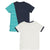 -20% off- Frugi Kids Busby T-shirts - 2 Pack - Camper Blue Breton/Wave