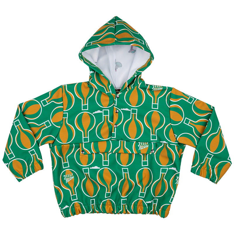 Jelly Alligator Balloon Bonanza Wind Jacket - Green