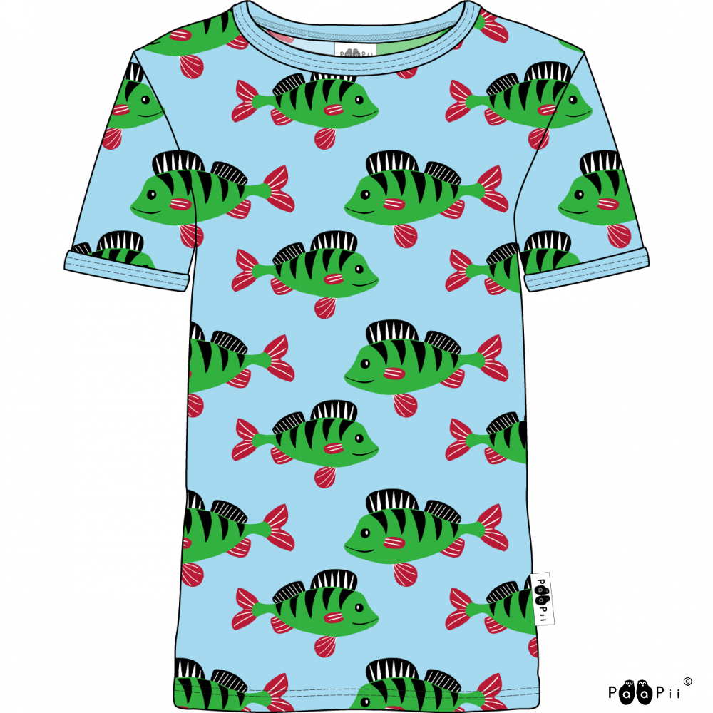 PaaPii Perch T-Shirt - Light Blue