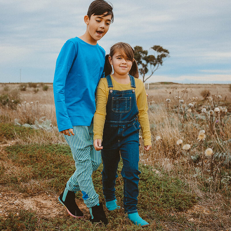 More Than A Fling by DUNS Kids Top - Blue