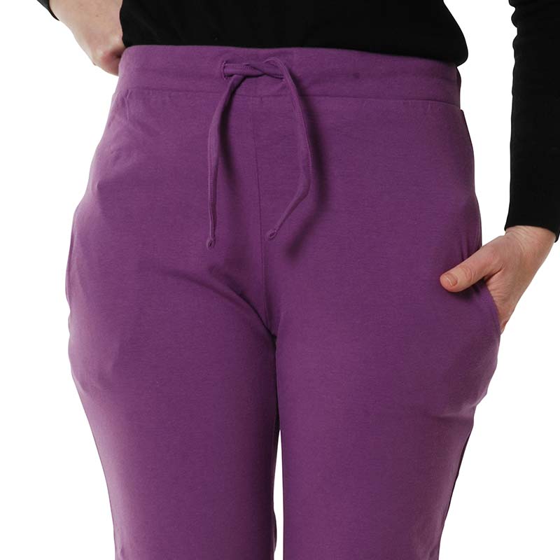 More Than A Fling by DUNS Adult Baggy Pants - Crushed Grape Purple (Generous Sizing)